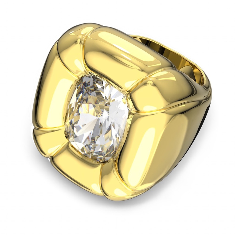 Swarovski Dulcis cocktail ring
Cushion cut, Gold tone, Gold-tone plated